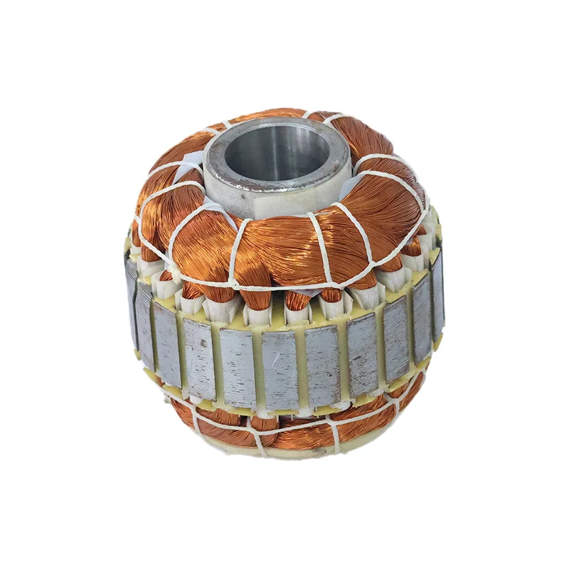 High Quality CXK Changzhou Made Alternator Stator Coil Assembly Latest OD92 ID45 SLOT12 for Mixers Low Price Motor Accessory.