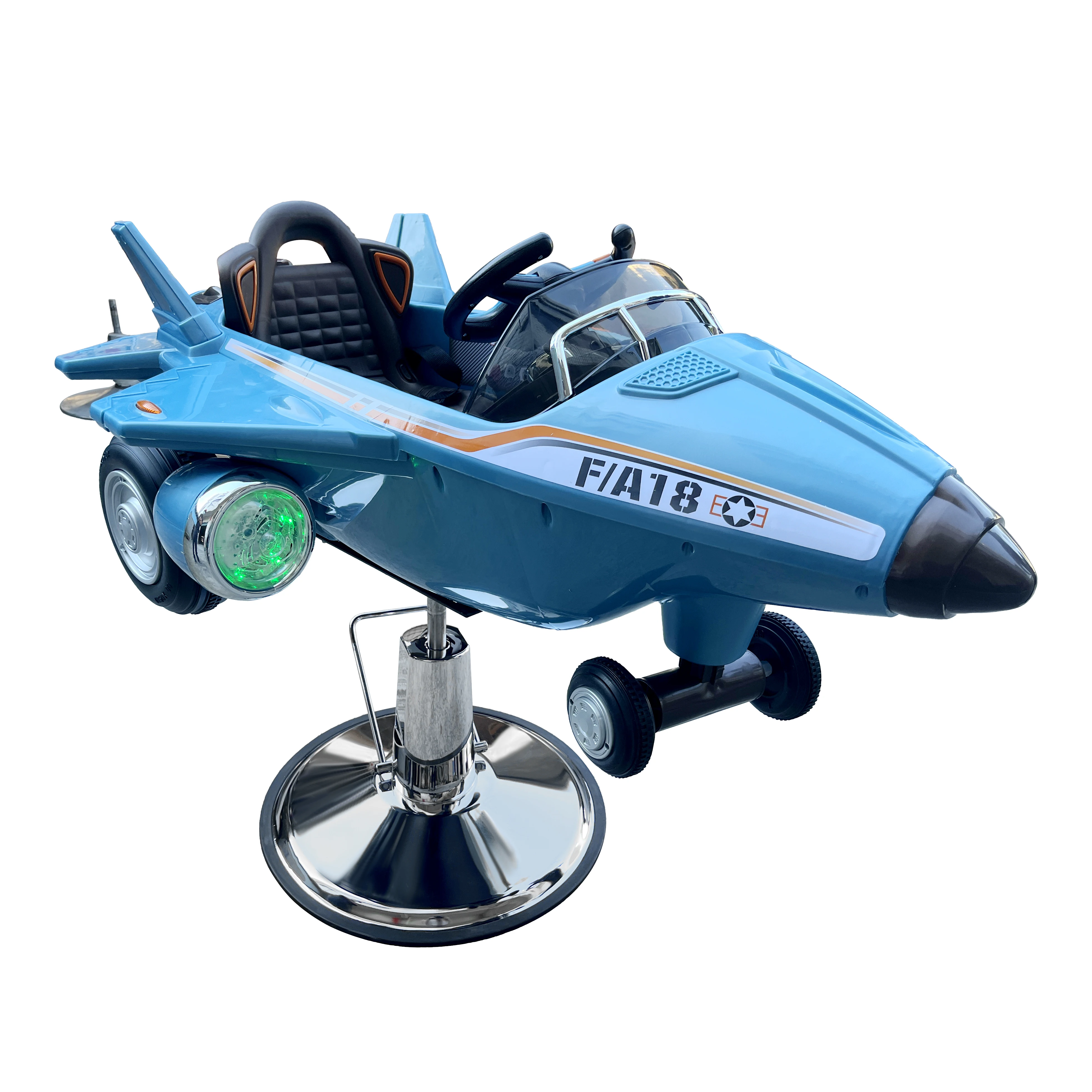 Синее детское парикмахерское кресло, мебель для парикмахерской, игрушечные машинки в форме машины, стулья для стрижки волос для детей