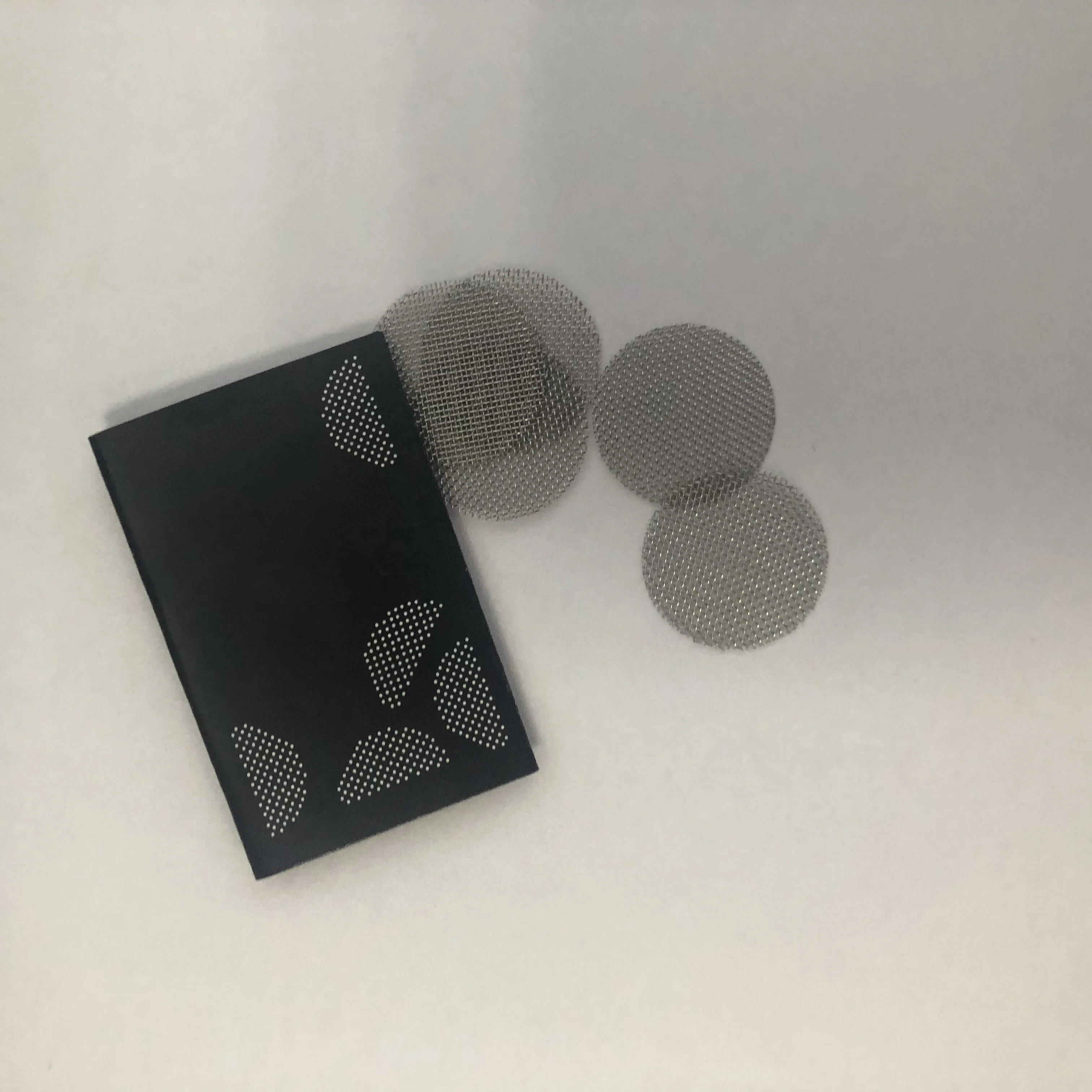 Stainless Steel Pipe Filters Smoking Screens Filters Silver Mesh