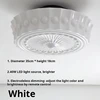Un plafonnier blanc laiteux-gradation electrodeless