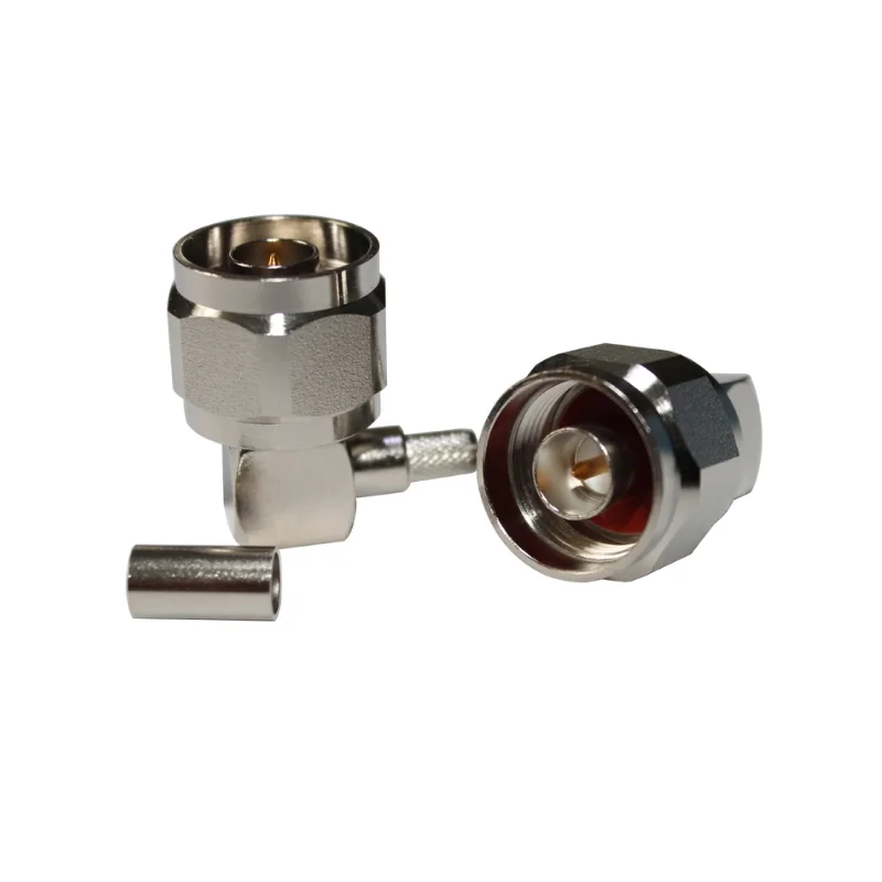 product hot style n c jw3 factory supply connector angle male n connector crimp rg58 rg142 cable-3