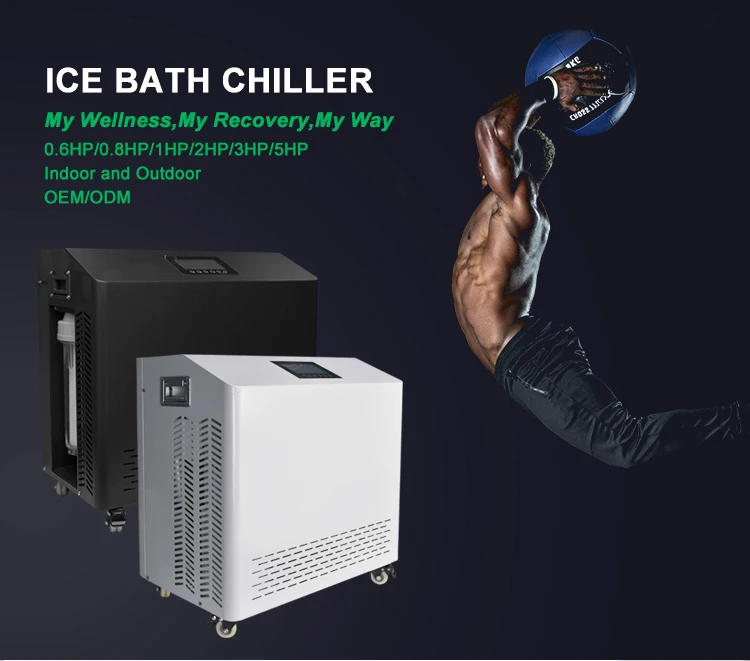 2023 New Athlete Fitness Recovery Cold Plunge Chiller Ice Machine For