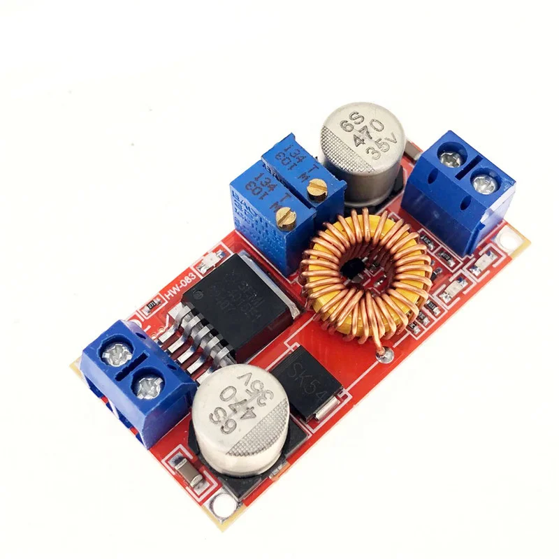 5Pcs 5A Xl4015 Dc-Dc 4-38V To 1.25-36V 24V 12V 9V 5V Adjustable Power Supp P2U2