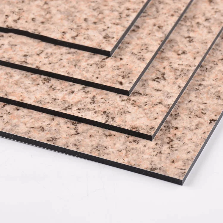 Modern Marble Design Aluminium Cladding Sheets Anti-Static Composite Panel