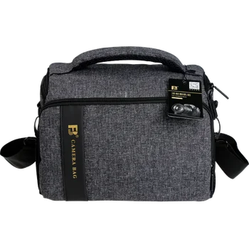 FB-CB002-G Custom Logo Shoulders Scratch-proof Photography Camera Case DSLR Basic Camera Backpack Bag with Laptop Compartment product image