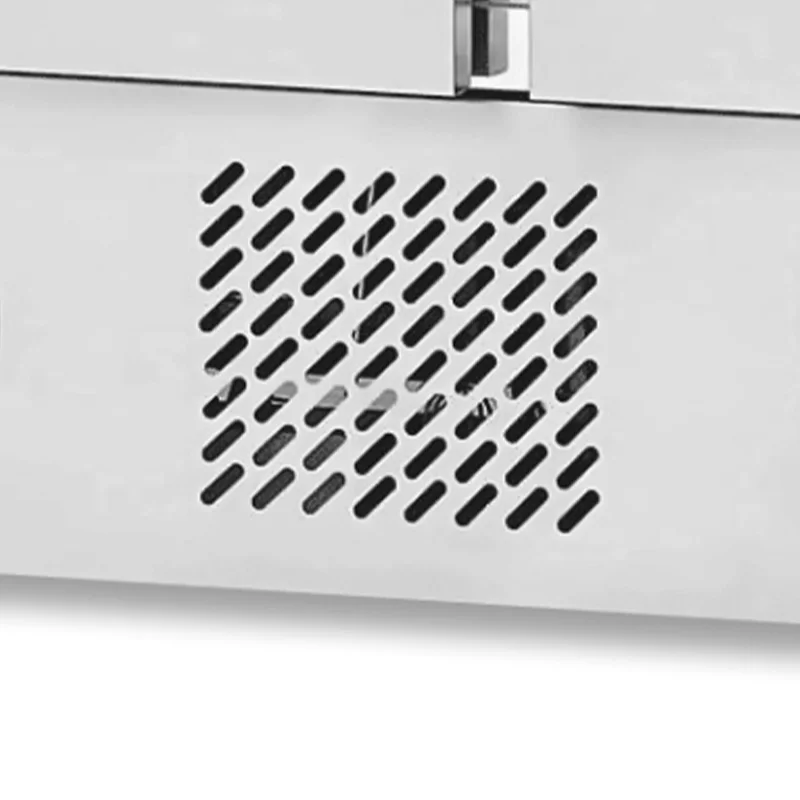 Linkrich High Quality Cooling Chiller Single Temperature Style Freezer Refrigerator for Bars Salads for Hotels and Restaurants