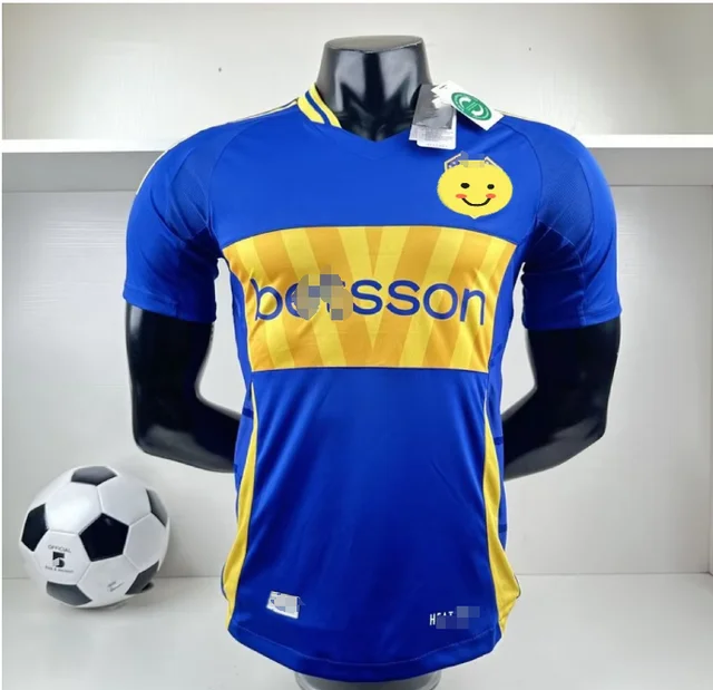 2024-25   Wholesale Argentina Boca   Juniors Home Player Version T-shirt  argentina soccer uniforms