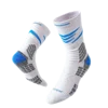 white w/ blue