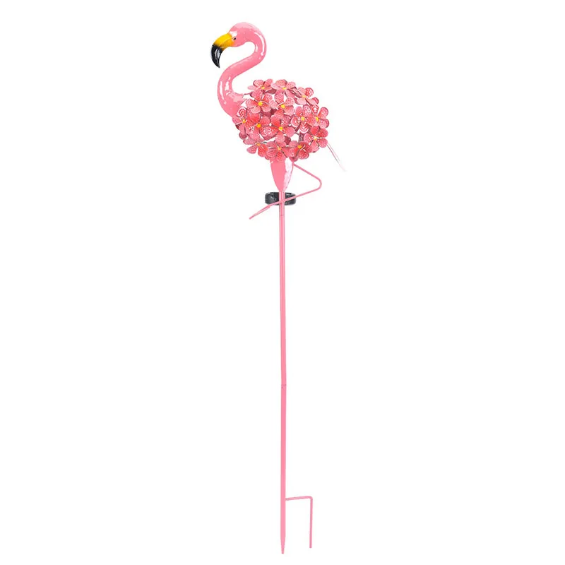 Outdoor Waterproof Garden Solar Yard Led Lights Flamingo Lawn Solar Lamp
