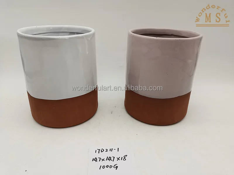 Terracotta Flower Pot Pottery Vase Planter Pots Special Shape Ceramic Pot for Home Decor