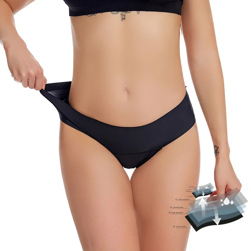 Silk-Finish Period Brief back-coverage view