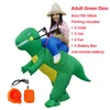 Dinosauro verde adulto