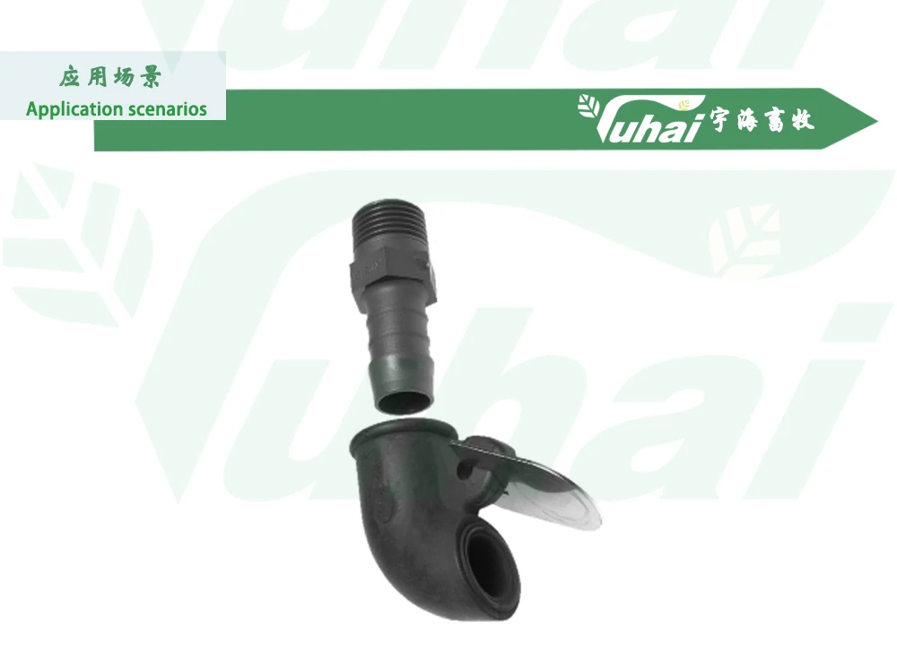 product stainless steel drain valve drip valve with flap  sanitary outlet valve for milking machine and dairy equipment-2