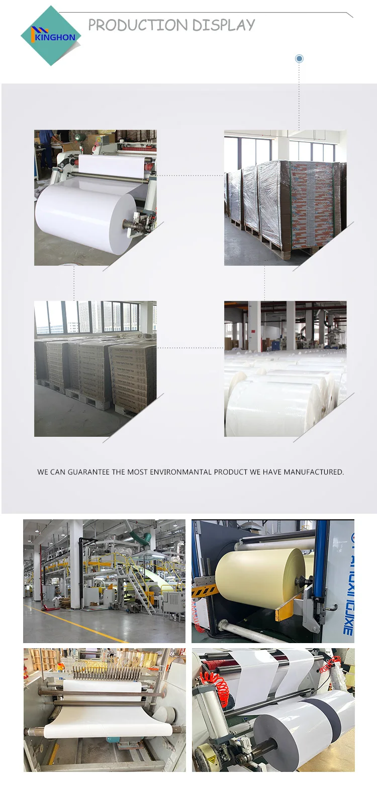 Cheap Price Cast Coated Adhesive Paper Back Slit Gloss Paper Self