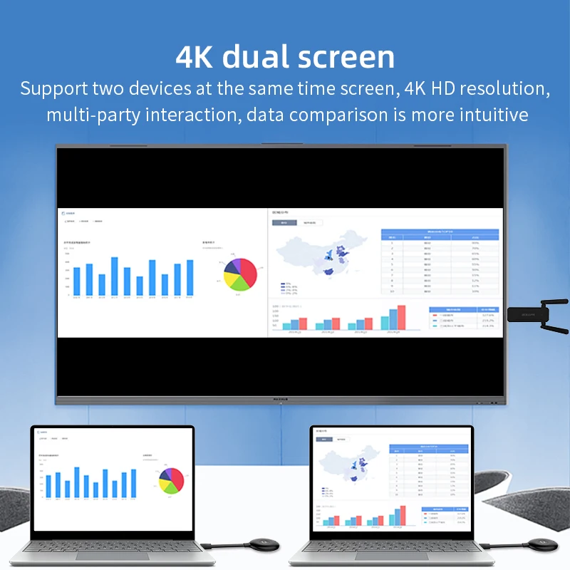 Original New 4k Utal Wireless Conferencing Presentation System For