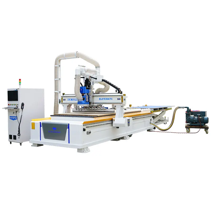 Cnc Router 5Ft X 10 Ft Bleu Elephant Atc Wood Machine Chair Sofa Making Wooden Furniture Machinery
