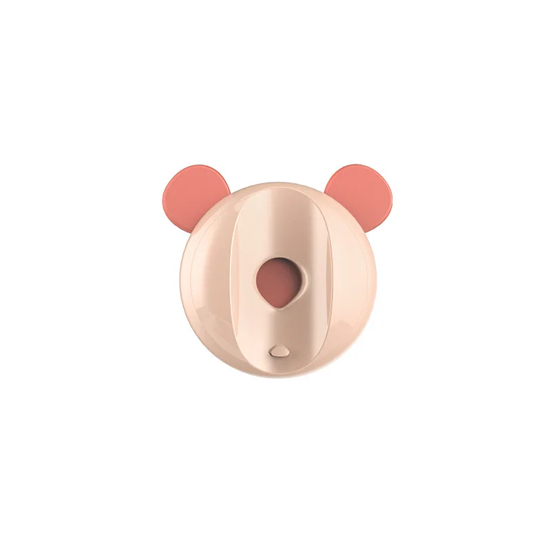 No-punch magnetic toothbrush holder Creative Bear shape toothbrush storage rack Wall-mounted electric toothbrush holder