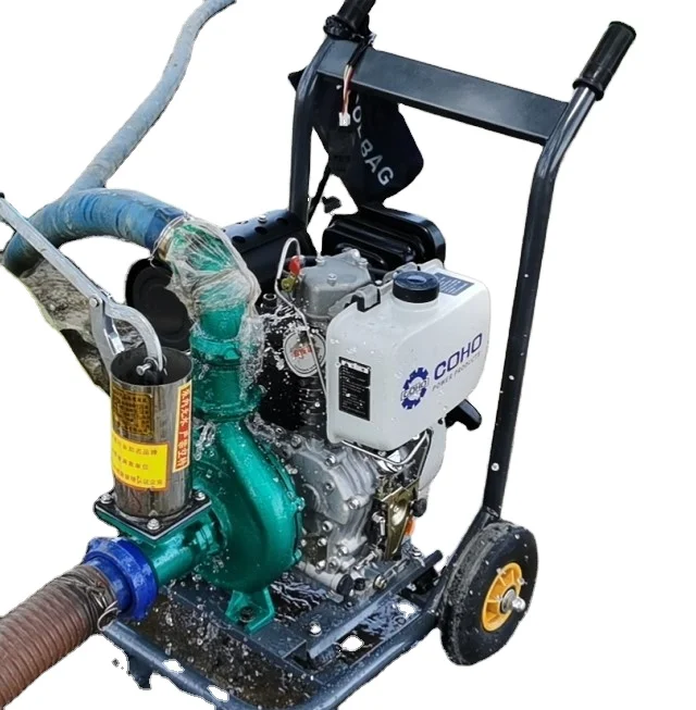 Motorized Tricycles Agricultural Portable Irrigation Pump System Solar Water Spray Pump