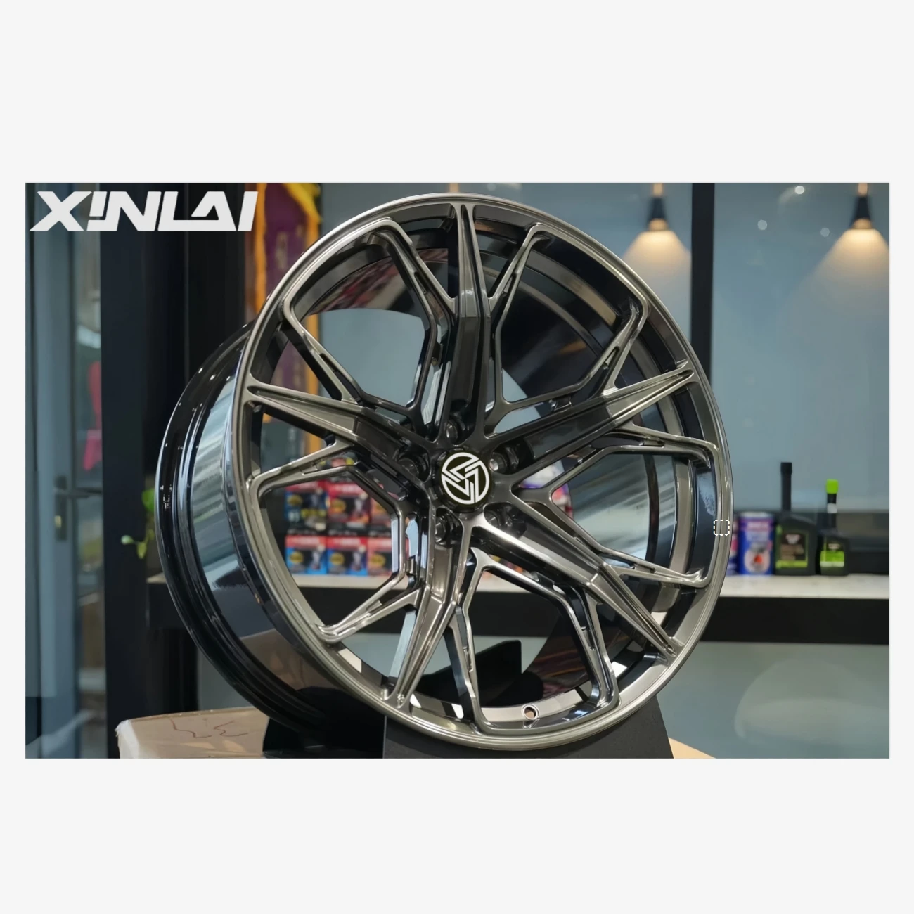 XINL Custom Design Polished Lip 5x120 5x112 18-22inch Aluminium Alloy Wheels Deep Concave Forged 1-2 Piece New for E60 F10 E30 - Image 1
