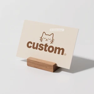 Factory Wholesale Eco-Friendly Paper Self Affirmation Card Custom Cardboard Affirmation Cards With Stand