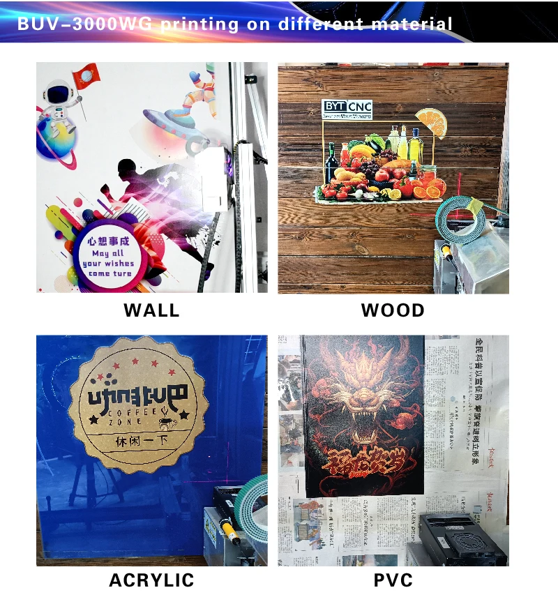 BYTCNC New Digital Wall Robot Smart Print 3 Meter  Wall Mural Painting Machine Automatic 3d Vertical Wall Graffiti Printer