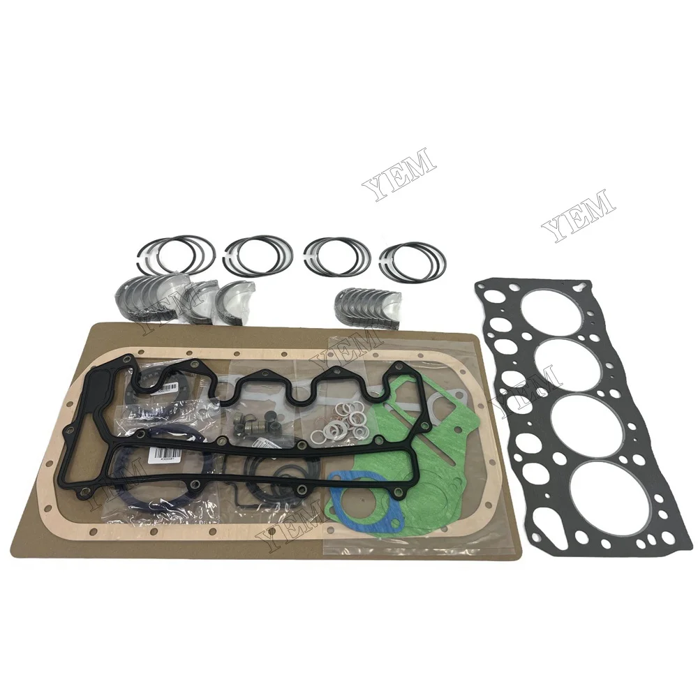 For Komatsu 4D95 Overhaul Re-ring Kit Repair Part Gasket Piston Set