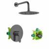 Gun Grey-Wall mounted-Round