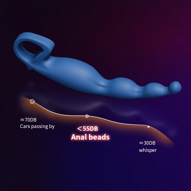 Remote control and packaging for vibrating anal plug