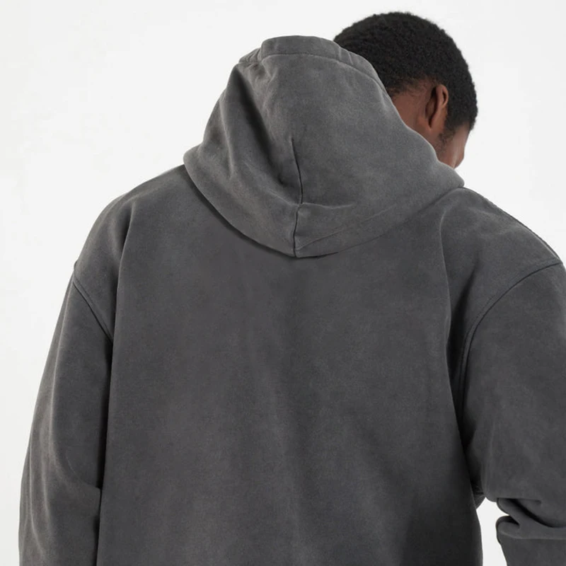 Acid Washed Oversize Hoody Sweat à Capuche Coton BUILD YOUR