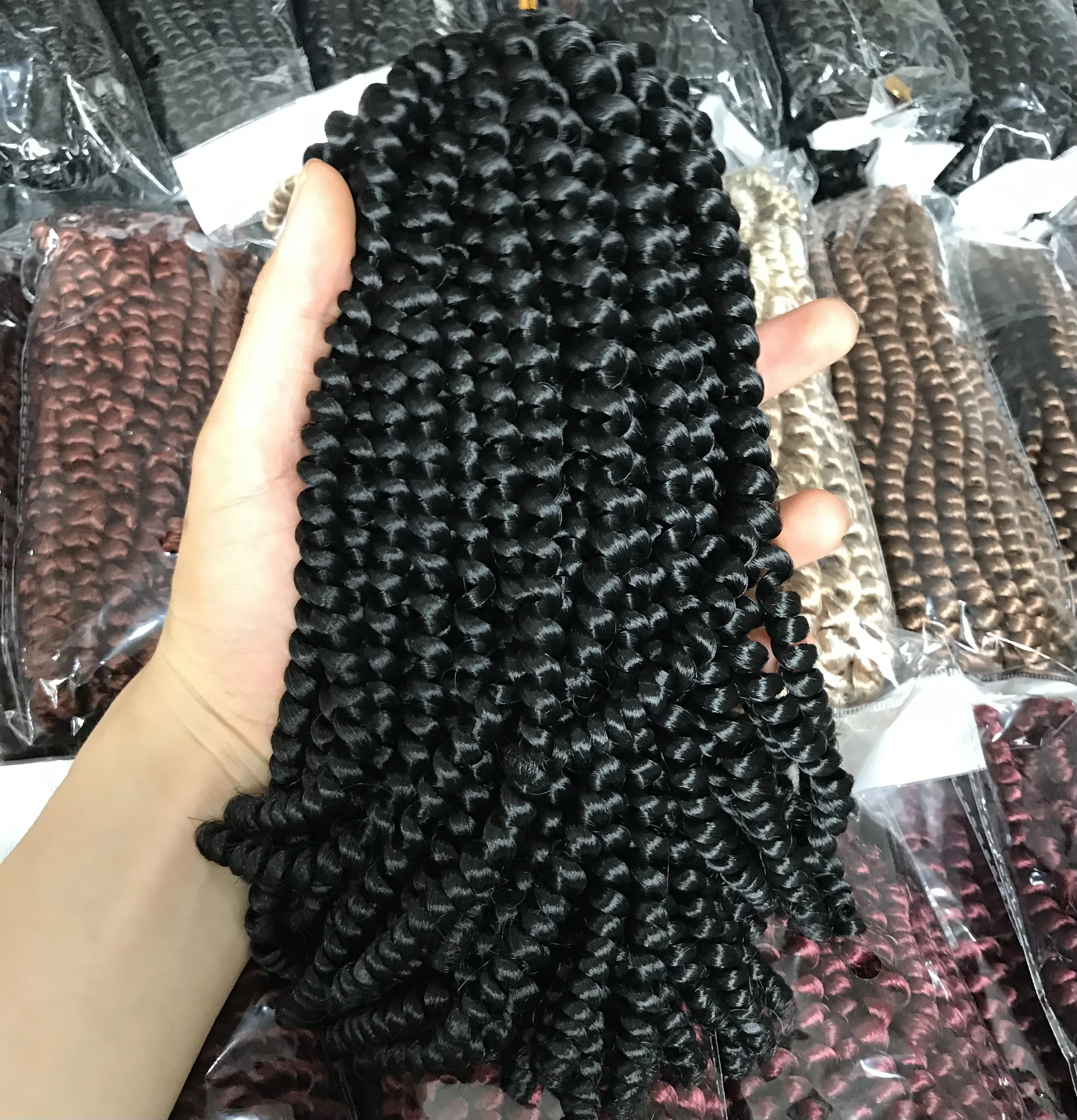 Spring Twist Wholesale 8 12 Inch Kenya Spring Twists Crochet Braid Hair