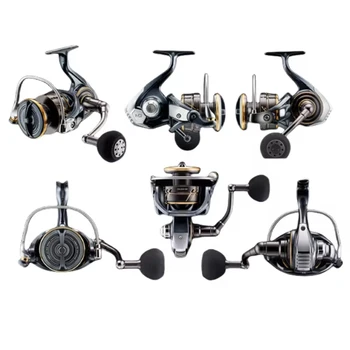 daiwa caldia 4000 spinning reels DAIWA CALDIA SW Saltwater Spinning Fishing Reel 4000-CXH 5000 6000 8000-H  10000-H 14000-H 18000 Fishing Wheel Stream Star Reel
