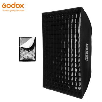 Softbox Godox 24x35 Pouces (60x90cm) – Monture Bowens – Grille Incluse – Noir – Neuf