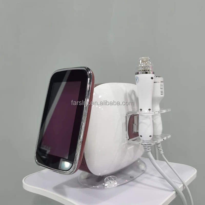 2 в 1 Золотая радиочастотная машина для удаления шрамов от прыщей золотого затягивания кожи с 10-контактным 25pin 64pin Nanow