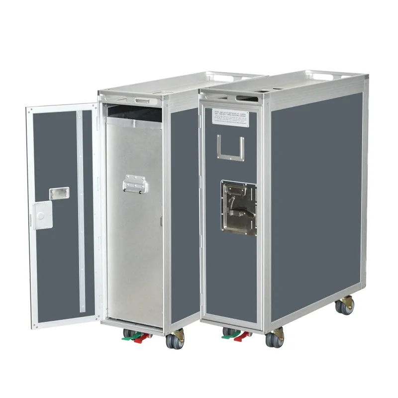 Aviation Inflight Service Cart Aluflite Meal Trolley Atlas Cart