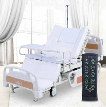 Multifunctional patient medical hospital beds electric multi-function nursing bed 5 function turn over medical bed