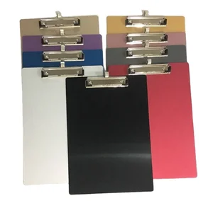 Best Seller Lightweight A4/A5/A6 Knee Board Magnetic Clipboard High Quality Custom Printed Hardcover Made Aluminium Material