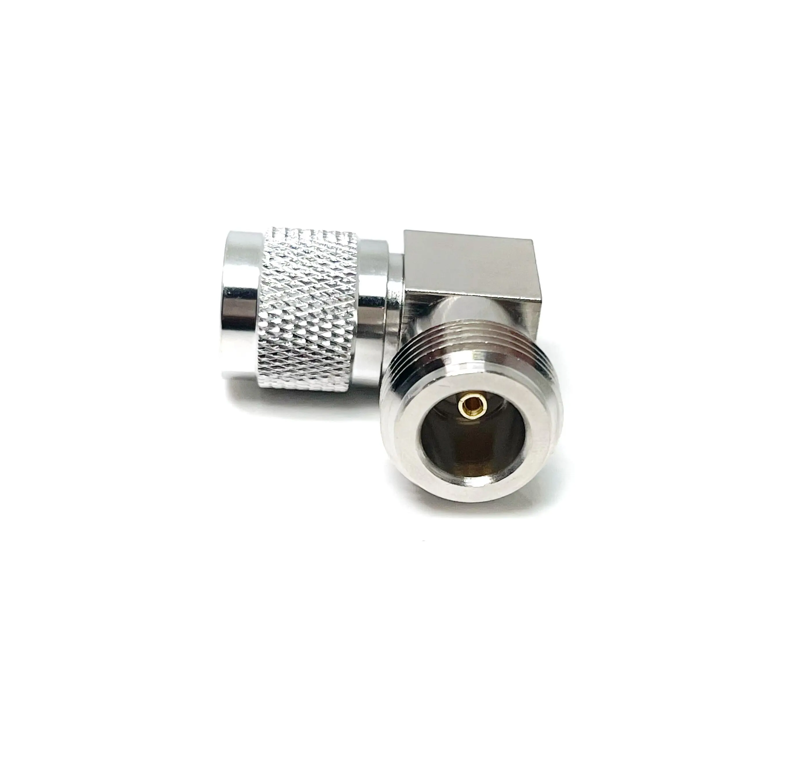 50ohm Elbow Low VSWR Nickel Plated Right Angle N Type Female to TNC Male R/A RF Coaxial Adapter supplier