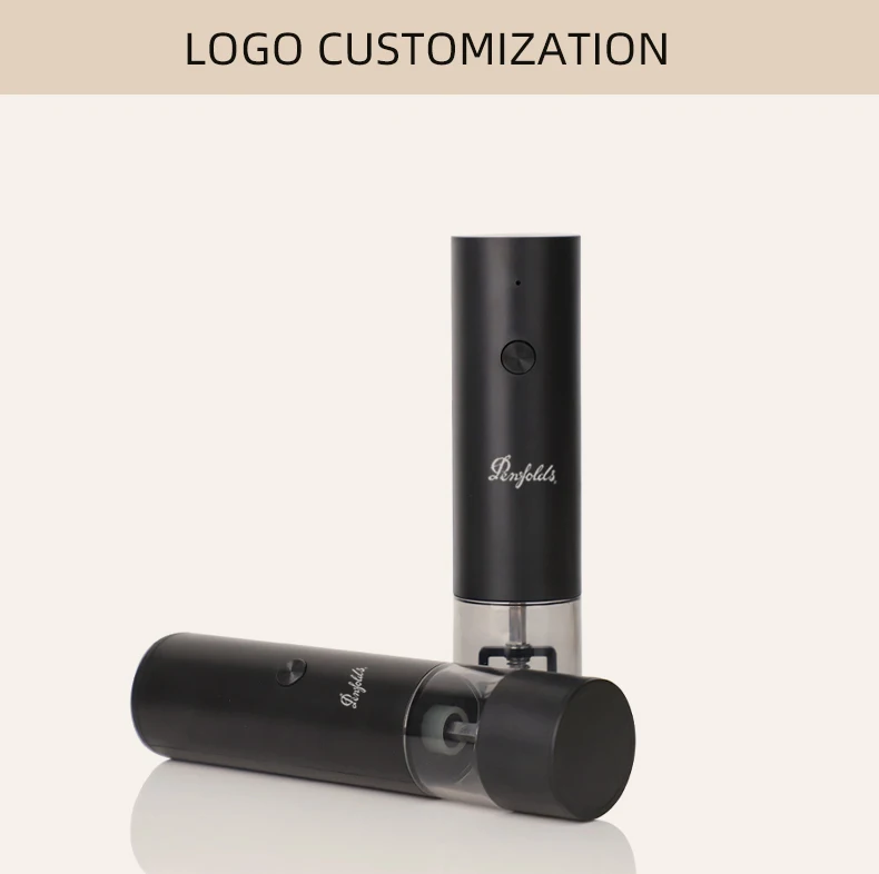 2024 Kitchen Electronics Essentials Electric Salt and Pepper Mills USB Rechargeable Grinder