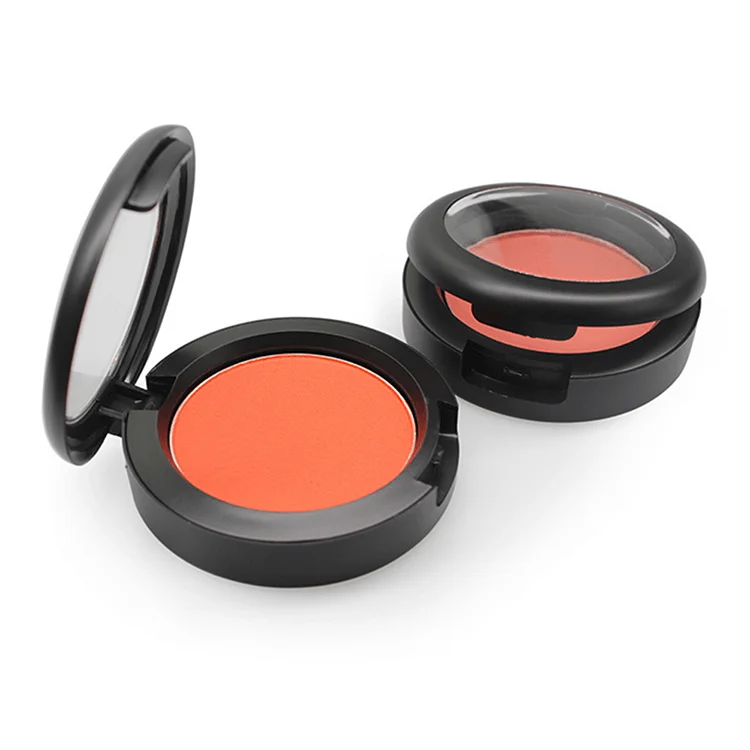 MS Makeup Oem 5 Colors Black Monochrome Makeup Blush Matte Shimmer Face Powder Waterproof Long Lasting Private Label Blush