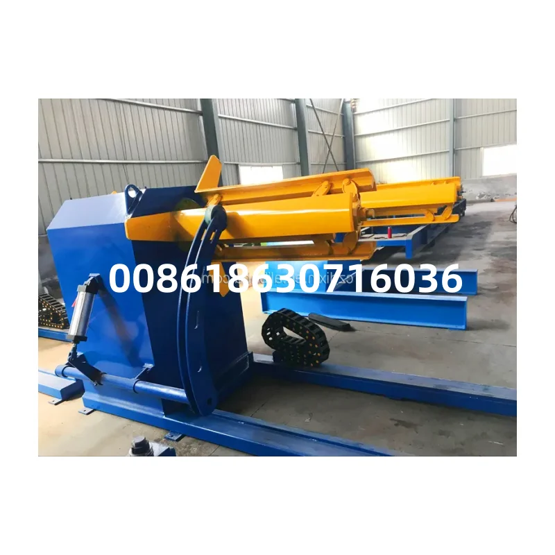 Decoiler Automatic Steel With Expanding Mandrel Hydraulic Decoiler ...