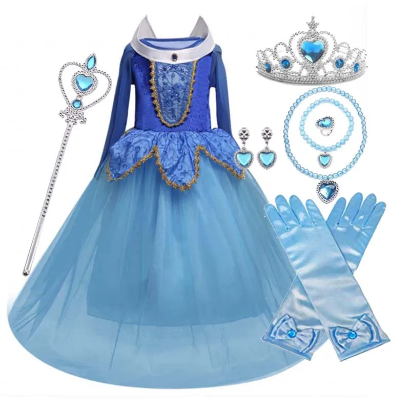 China Wholesale Apparel Girls Pink Princess Costume Kids Sleeping Beauty  Costume DISP-002