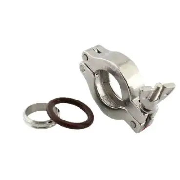 KF40 Clamp Alluminum Vacuum Clamp with stainless steel fitting