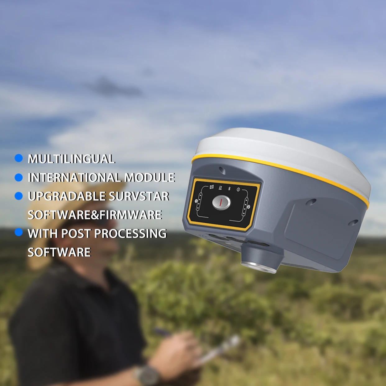 South G9 Cheap Price Gnss Receiver with Post Processing Software Land ...