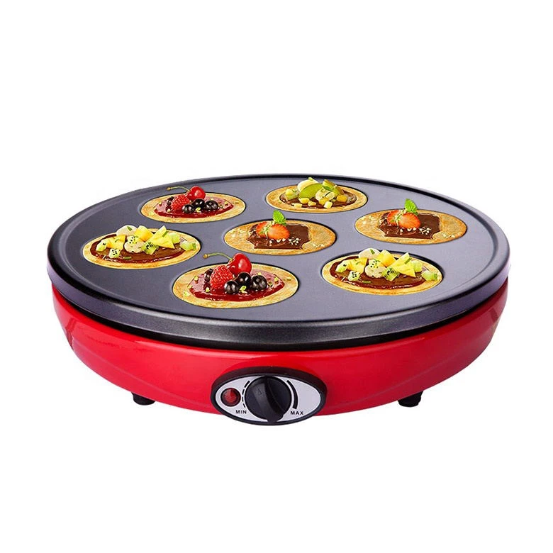 12 дюймов креп-блинница машина съемные пластины 1000 Вт