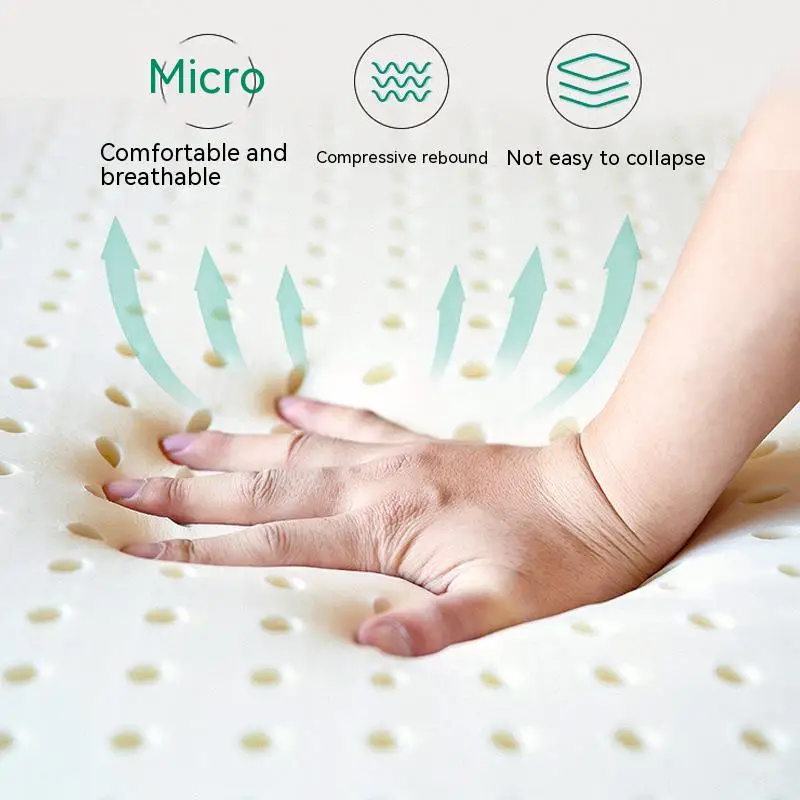 Thailand Natural Latex Mattress Tatami Anti Mite Massage Bedroom