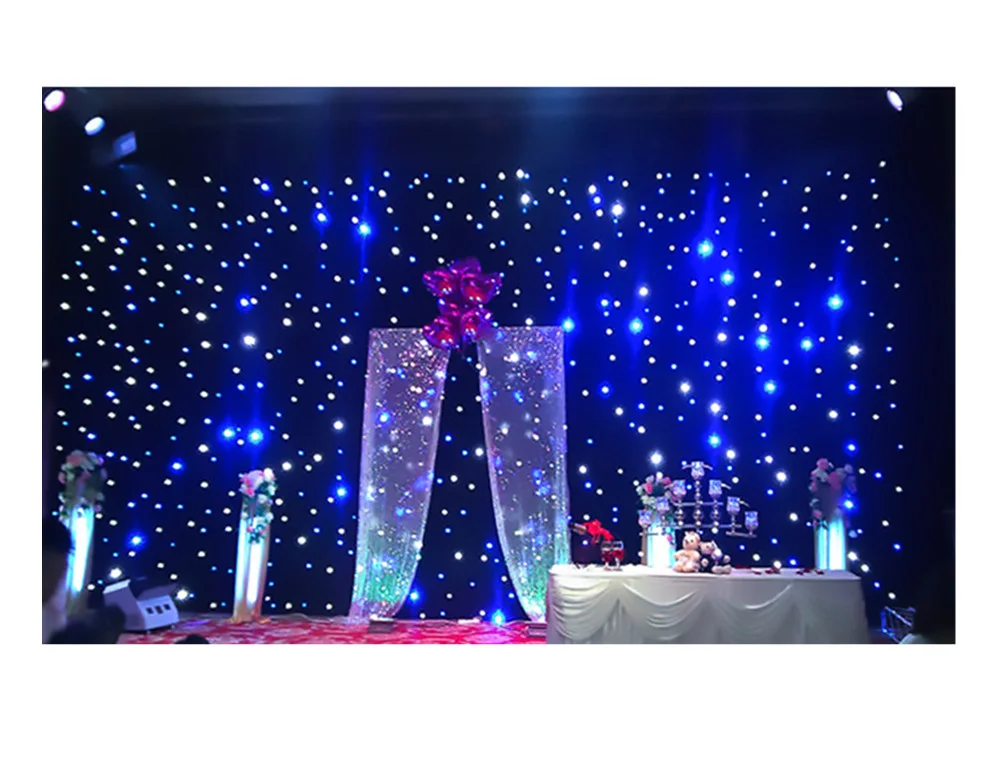 Pro Lighting Stage Backdrop Led Sky Star Curtain/led Star Vision Curtain -  Buy Led Sky Star Curtain,Led Star Vision Curtain,Led Star Curtain Product  on 