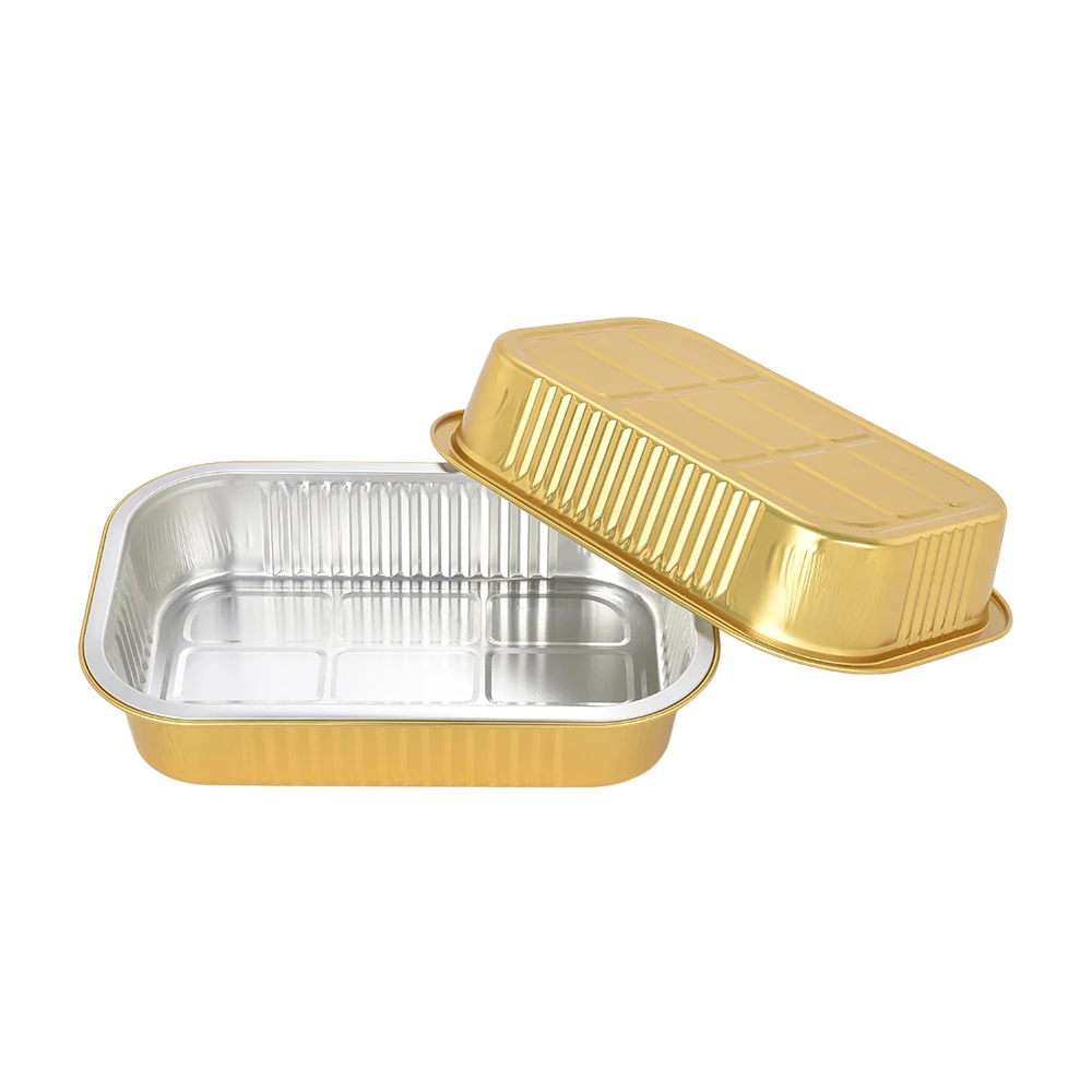 TIA C1000 Wrinkle Free Oven Ready Foil Bowl Crease Proof Casserole Bowl High Temp Foil Bowl