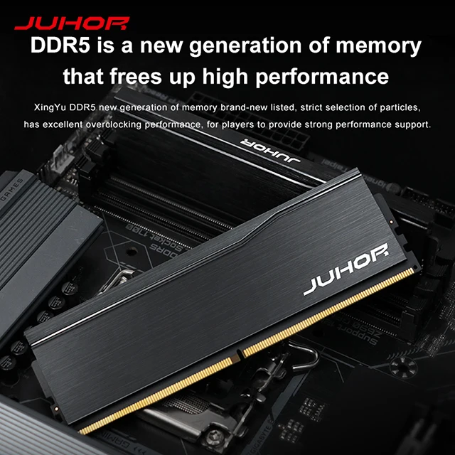 JUHOR DDR5 6000mhz 16GB RAM - High Performance Desktop Memory