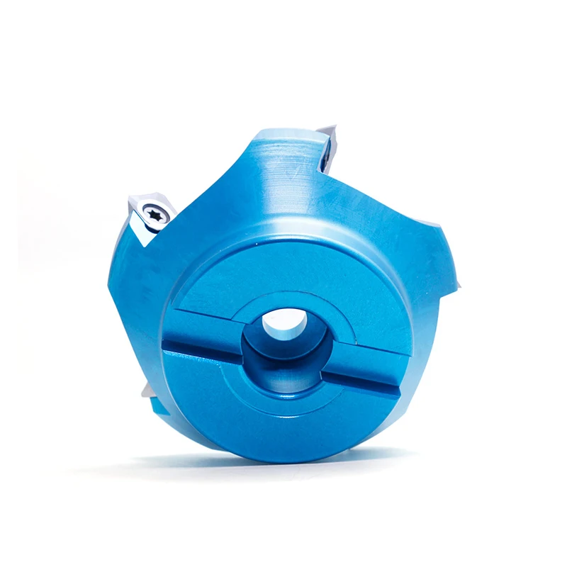 KM12 High-Gloss Aluminum Cutter Head 45 Degrees SEHT1204