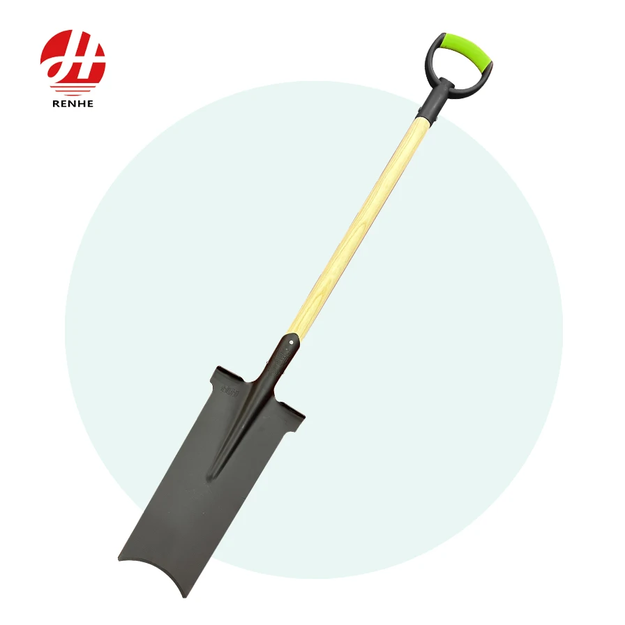 OEM&ODM Farm Spade Carbon Steel Digging Tools Industry Agriculture Garden Shovel with Handle
